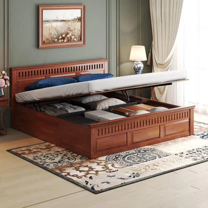 Ren Solid Wood Bed