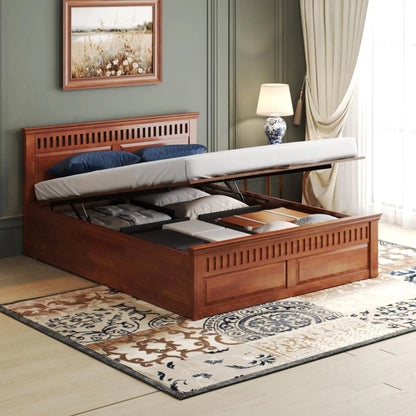 Ren Solid Wood Bed
