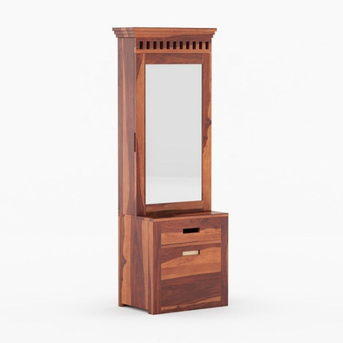 Adorin sheesham wood Dressing Unit Honey Finish 3