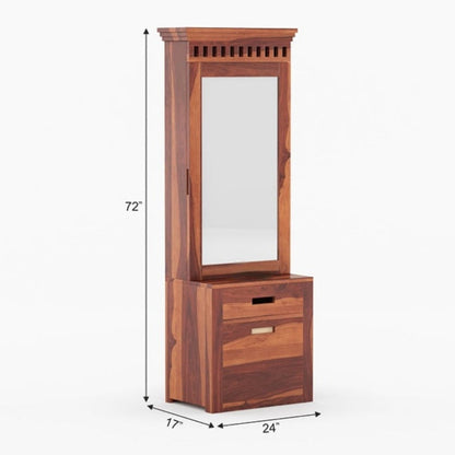 Adorin sheesham wood Dressing Unit Honey Finish 6