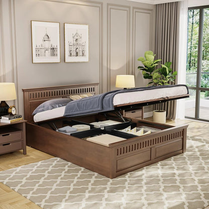 Ren Solid Wood Bed