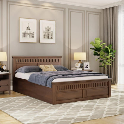 Ren Solid Wood Bed