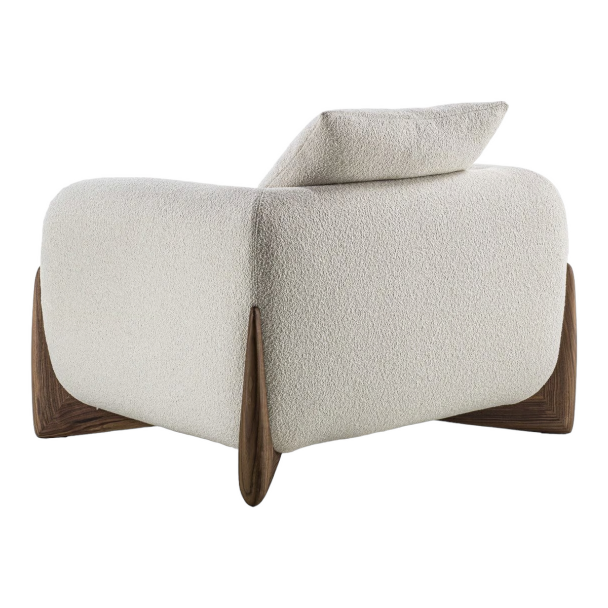 Darcy luxury fabric 1 seater sofa Honey Finish 7