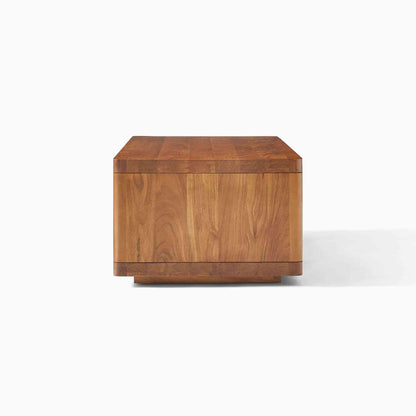 Cashton premium sheesham Wood Coffee Table Honey Finish 8